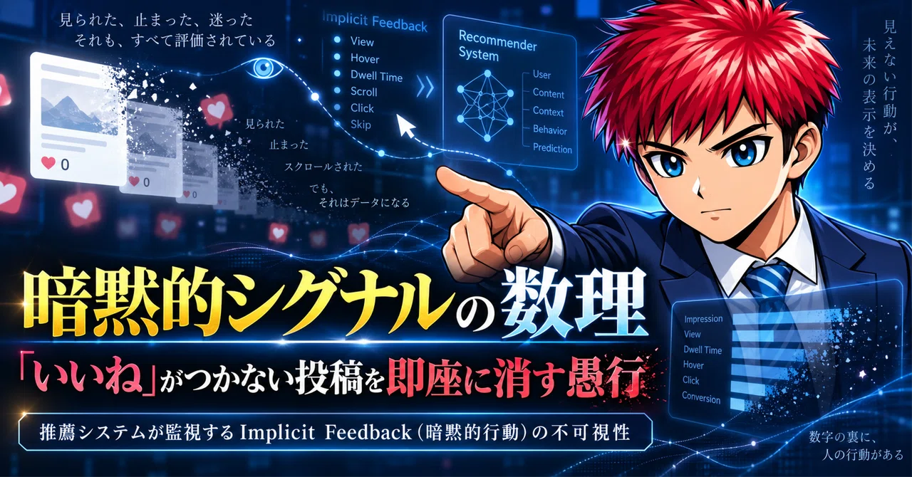 【The Mathematics of Implicit Signals】The Folly of Instantly Deleting ...