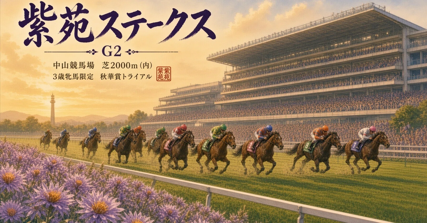 無料] #紫苑S (G2) 本紙予想｜馬券生活を目指す「AI競馬予想支援