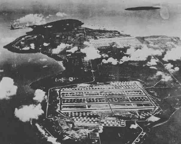 テニアン島のB-29発着飛行場「ノースフィールド基地」：tinian-air