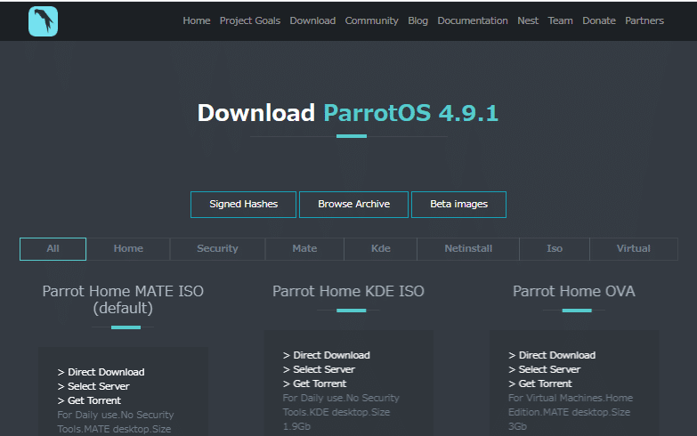 [Security OS] I looked into Parrot, the popular alternative to Kali ...