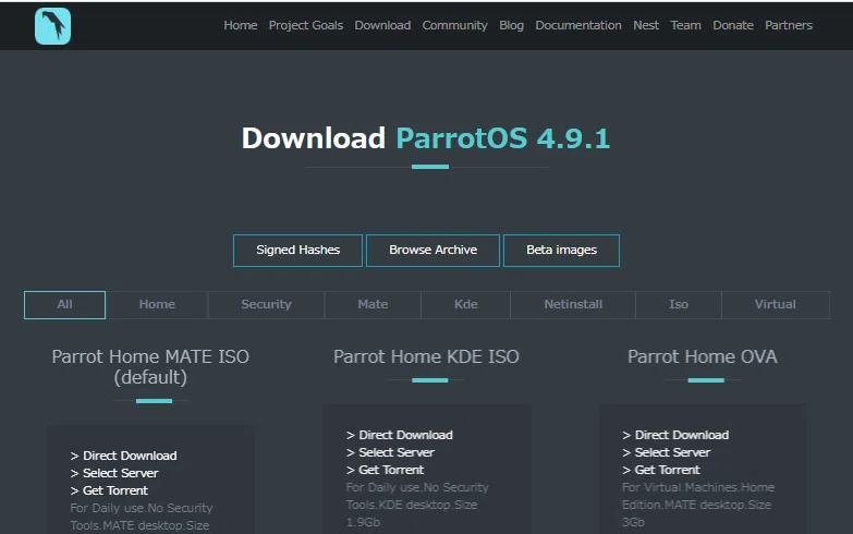 [Security OS] I looked into Parrot, the popular alternative to Kali ...