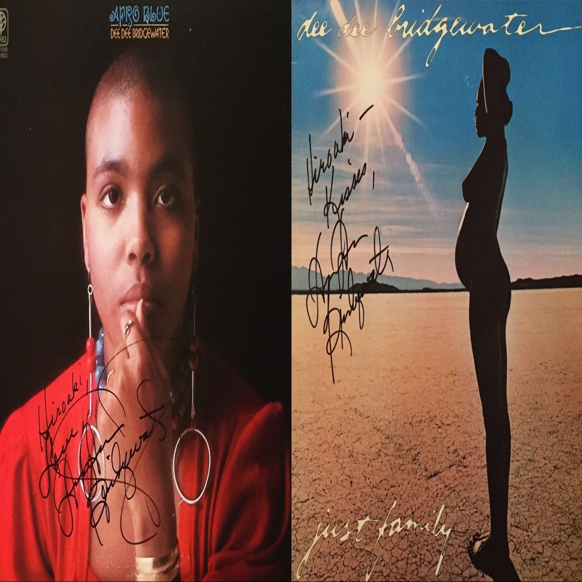 ディー・ディー・ブリッジウォーター ～サイン入りレコードA to Z