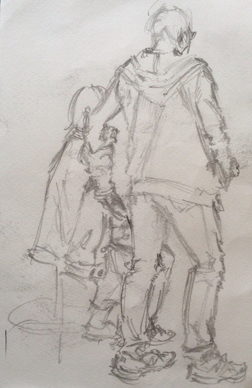 2分で描いたクロッキー練習 2 我破破 Note 2分で描いたクロッキー練習 2 我破破 Note