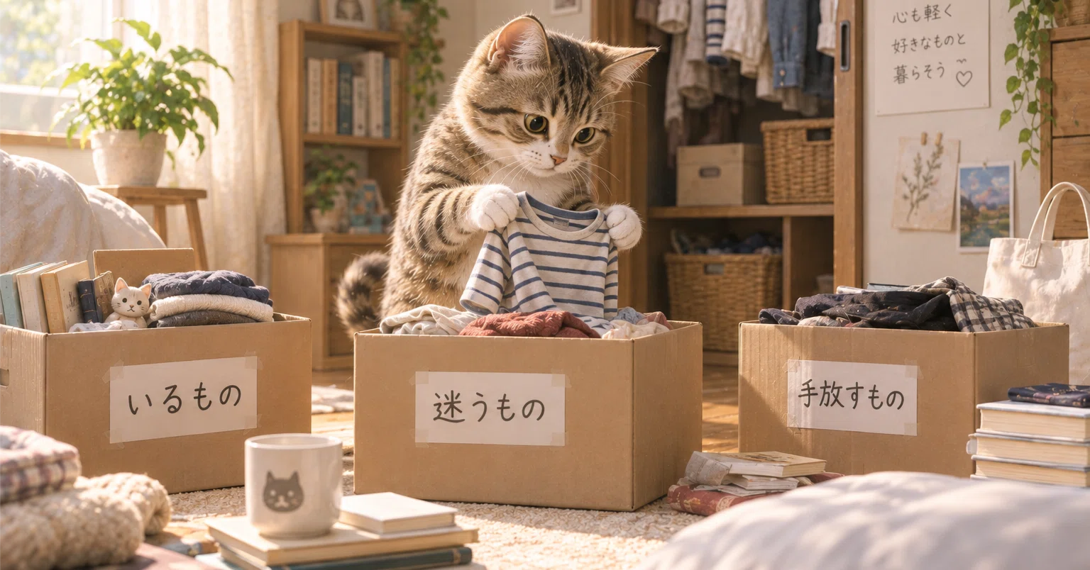 思いがけない断捨離発生！｜なおの縁側