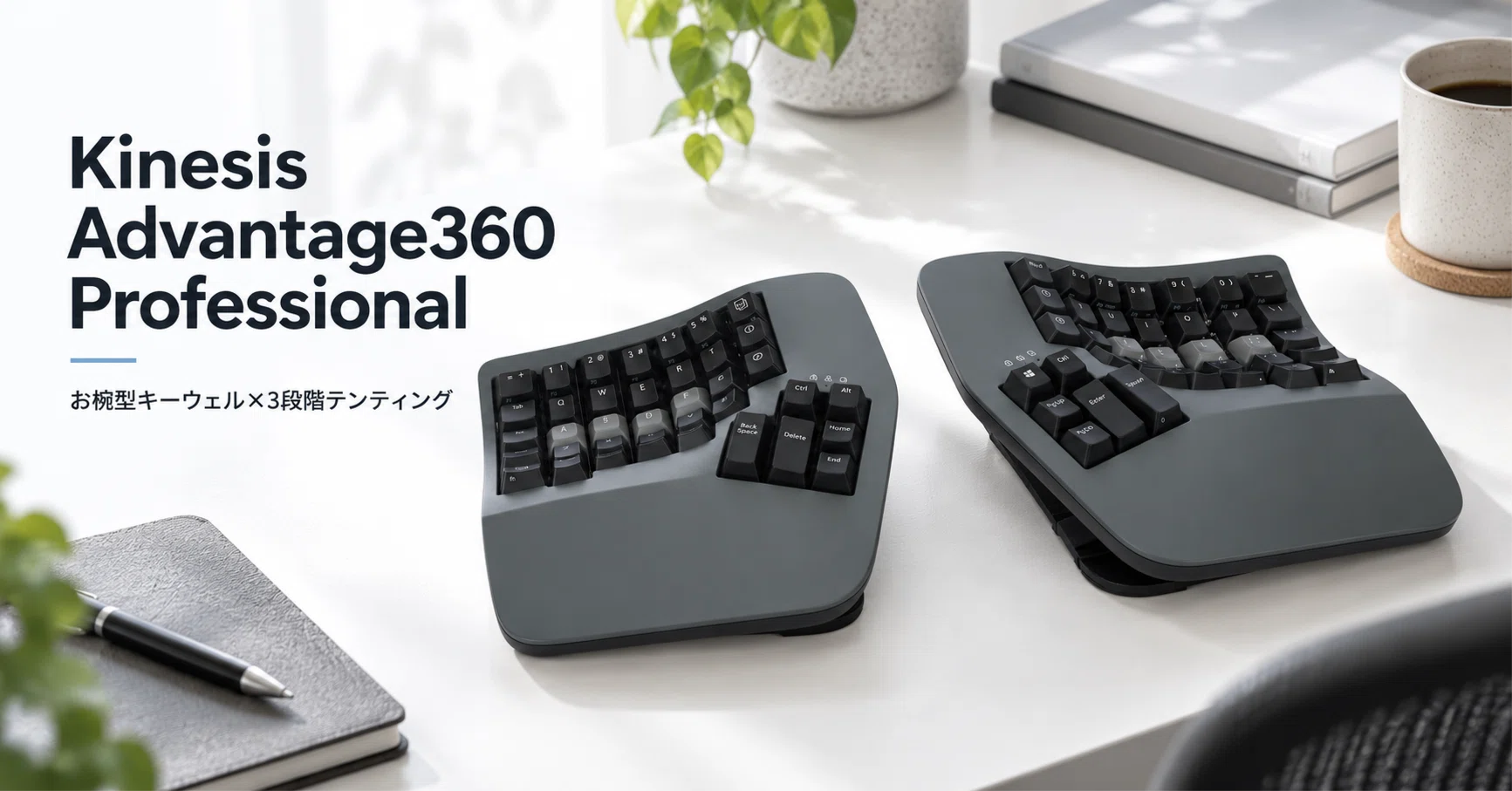 Kinesis Advantage360 Professional のレビュー・口コミ評判と使い方