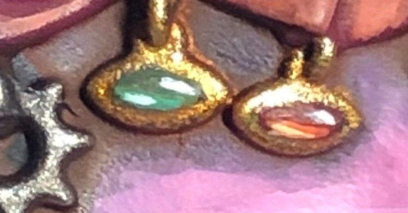 簡単宝石ペイント グリーンジュエル編 白滝 Shirataki Youtube Shirataki Miniature Note