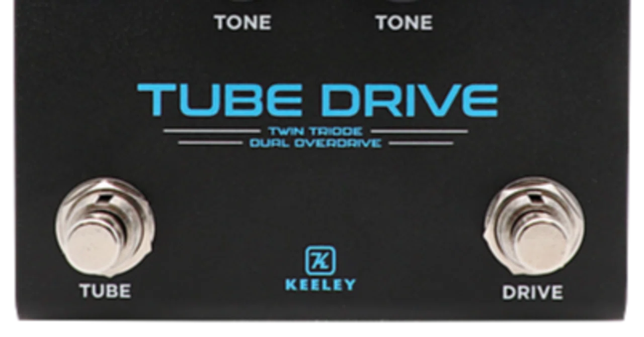 Keeleyからチューブアンプライクな特性を持つデュアルオーバードライブ