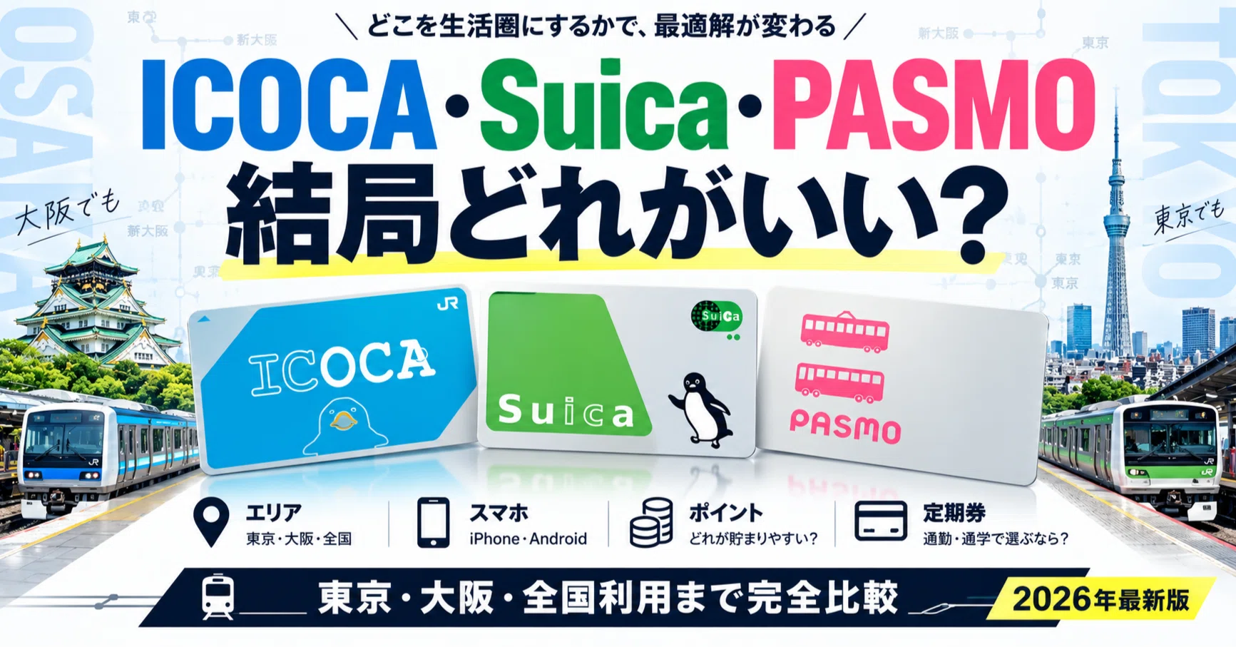 sugocaとsuicaの違い