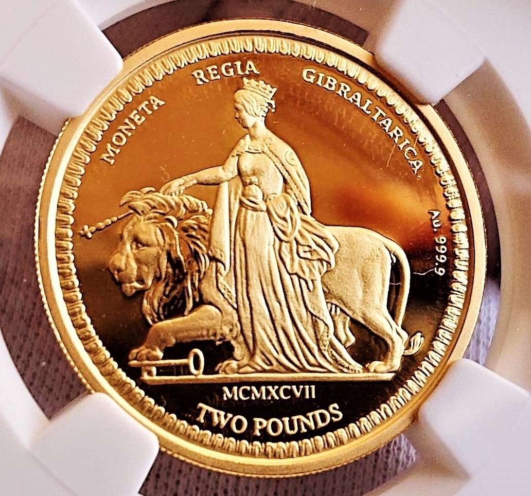 外国硬貨　外国金貨　イギリス　ウナライオン 2P金貨 2019 英国 ウナとライオン 200ポンド 金貨 2オンス プルーフ NGC PF 70