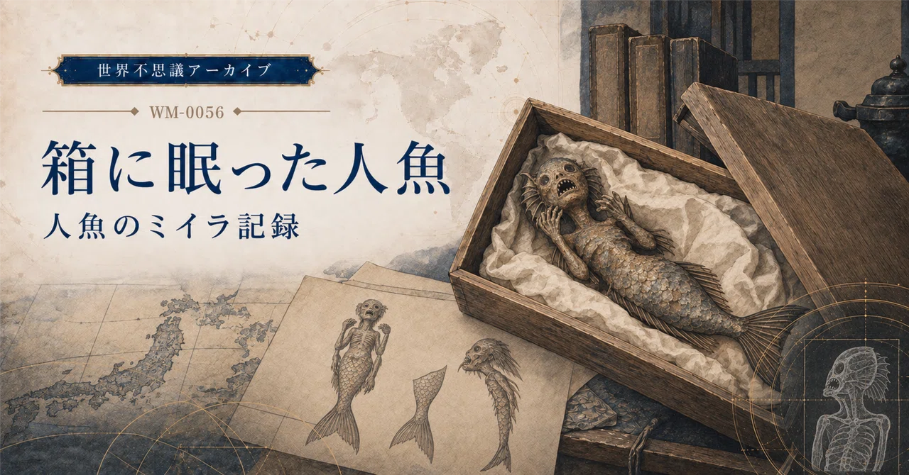 箱に眠った人魚――人魚のミイラ記録｜採集人Q｜世界不思議アーカイブ
