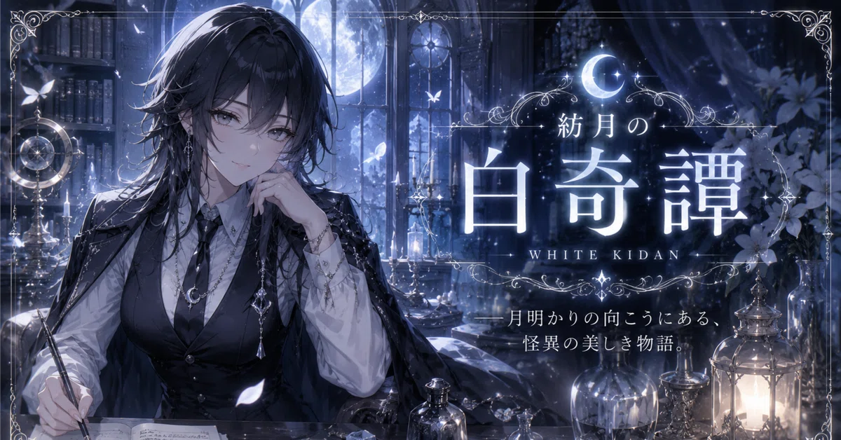 Weird Note Tsugitsuki's White Strange Tale Illustration 'Ifrit' -- Fire does not ...