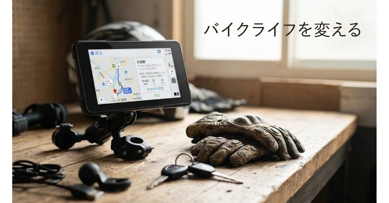 NikoMaku バイク用スマートディスプレイ SM-2C バイク用スマートモニターは何に効く？NikoMaku SM-2Cを用途別に考える