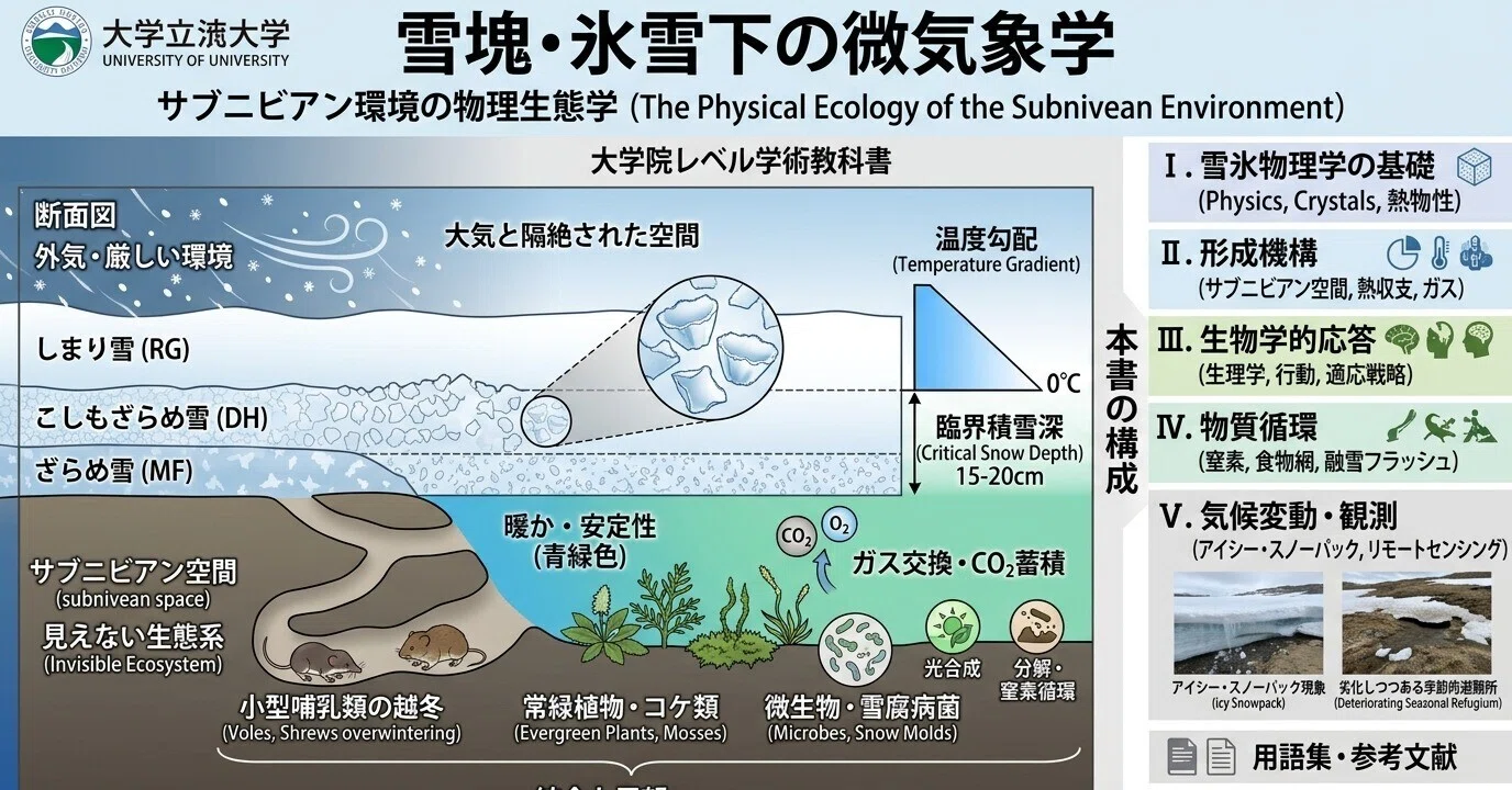 雪塊・氷雪下の微気象学｜platypus2000jp