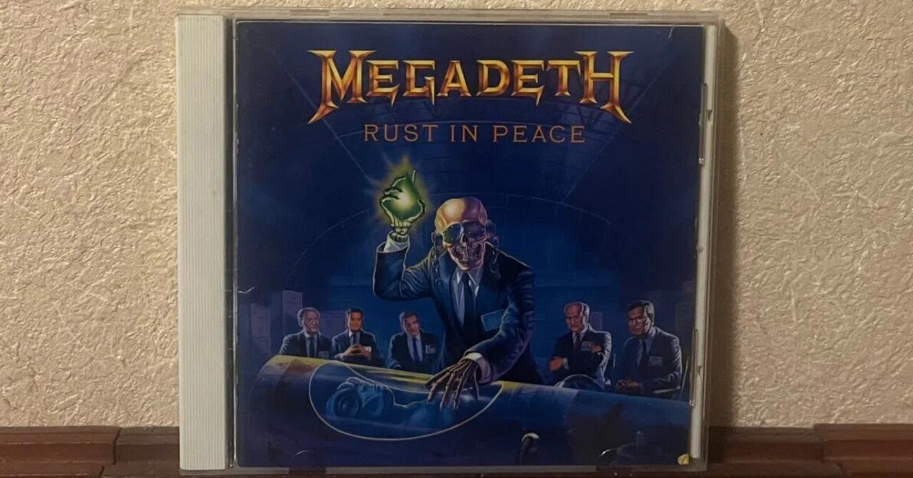 名盤その22．MEGADETH『Rust in Peace』｜らくだ