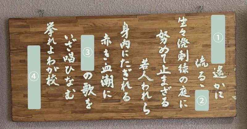 【笠田高校】記念式典まであと90日