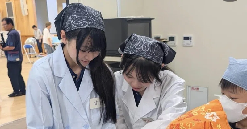 【笠田高校】サイエンス部　おもしろ科学教室