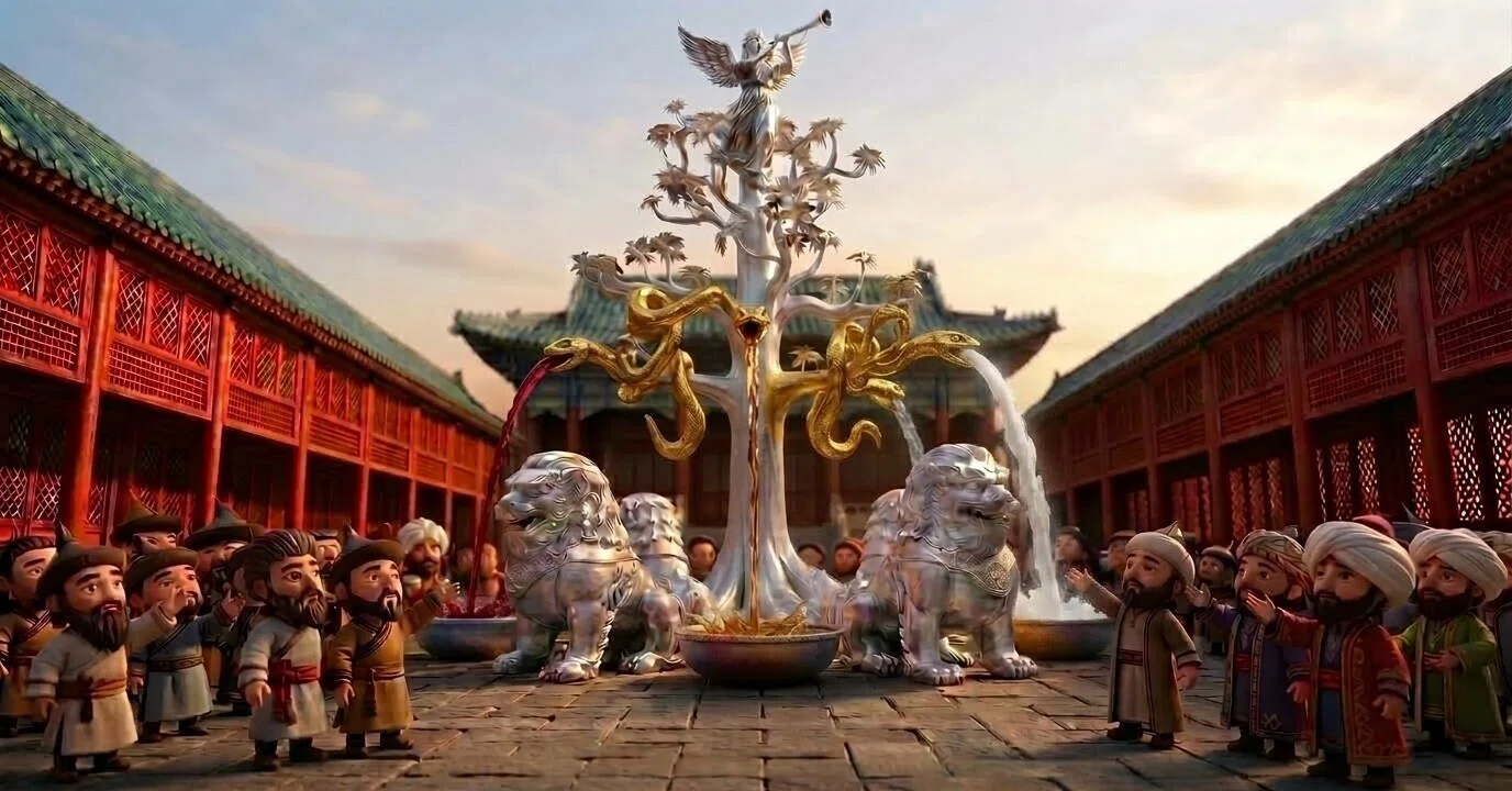 草原の都に響いた天使のラッパ📯 ルブルックが見たモンゴル帝国の「銀