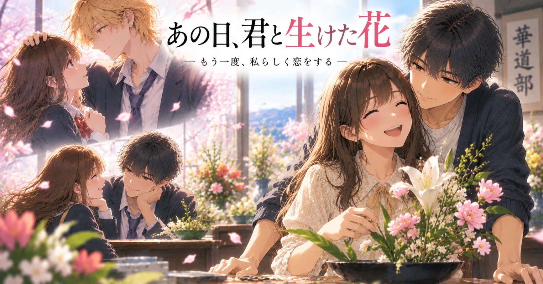 あの日、君と生けた花（前編 夢で見たから、結婚しよ！）恋愛短編小説
