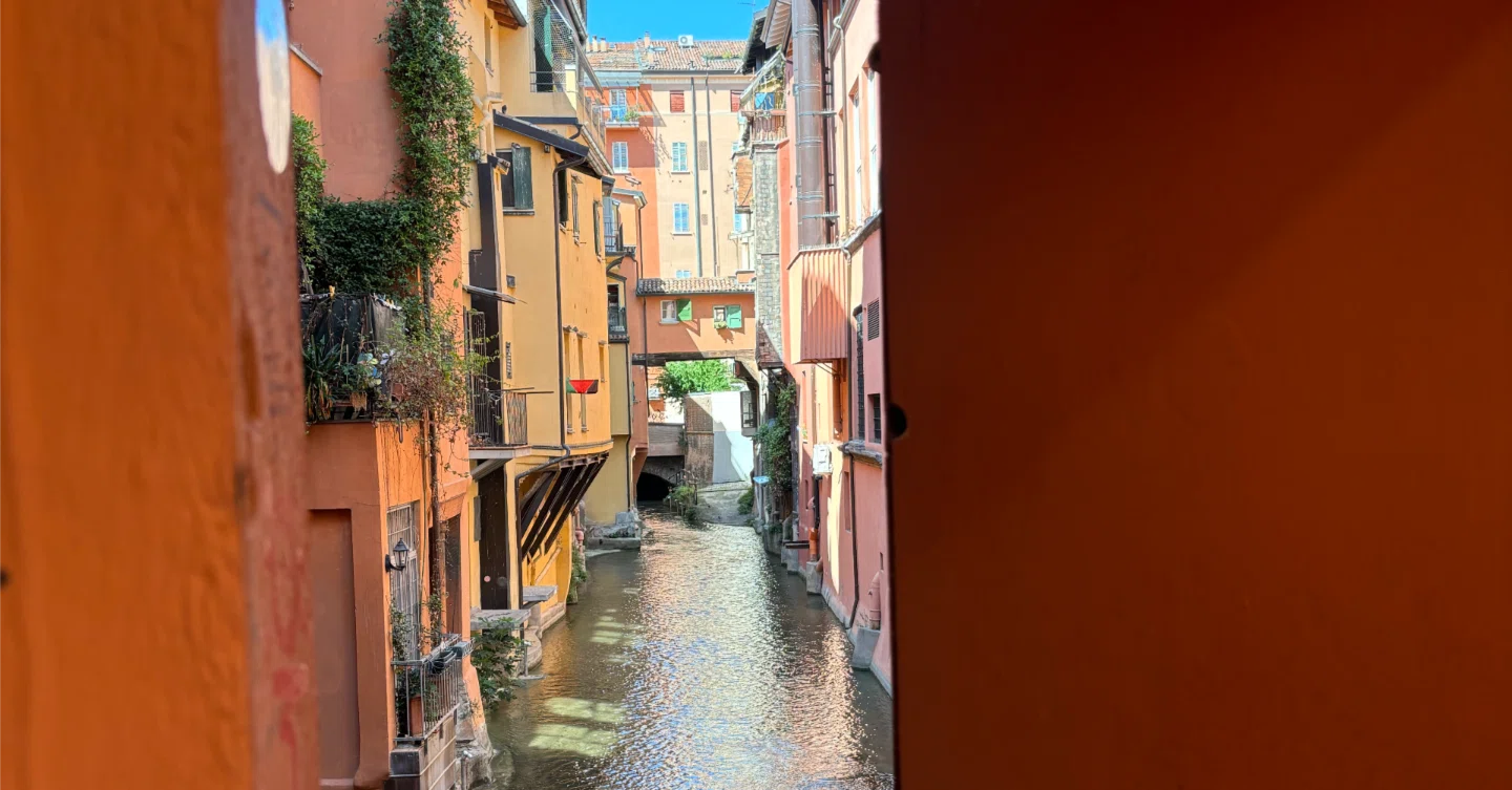 What You Can See Through a Small Window in Bologna: The Colors and What You Can See Through a Small Window in Bologna: The Colors and