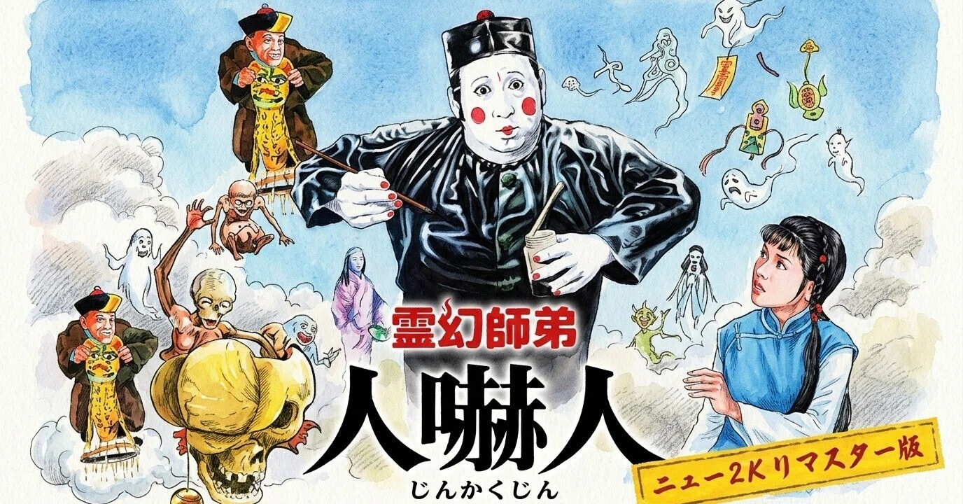 サモ・ハン・ホラーの最高傑作『霊幻師弟 人嚇人』が、今観ても完璧