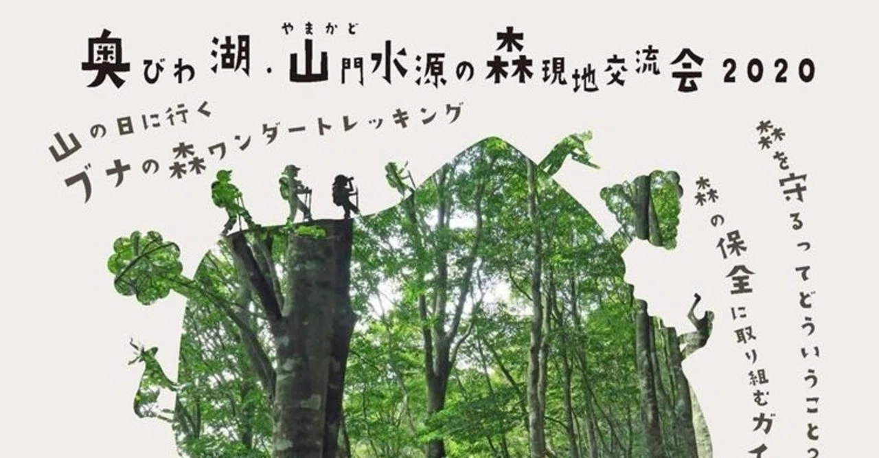 8/10奥びわ湖・山門水源の森現地交流会開催！｜橋本 勘