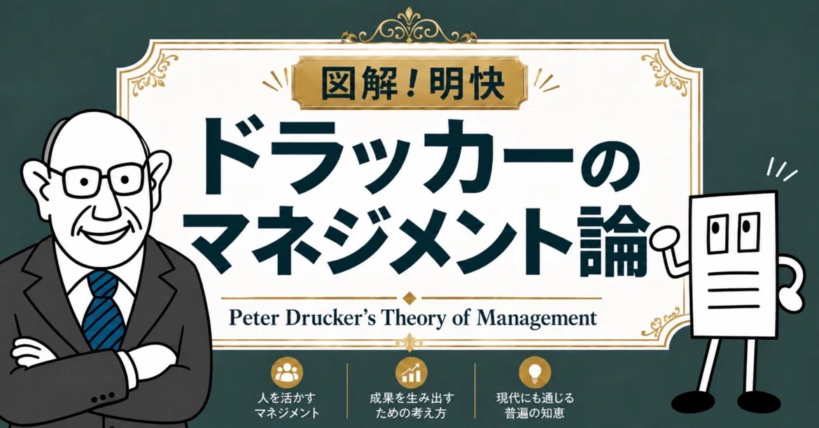 Illustrated! Clear Drucker's Management Theory 1-6: To Decipher ...