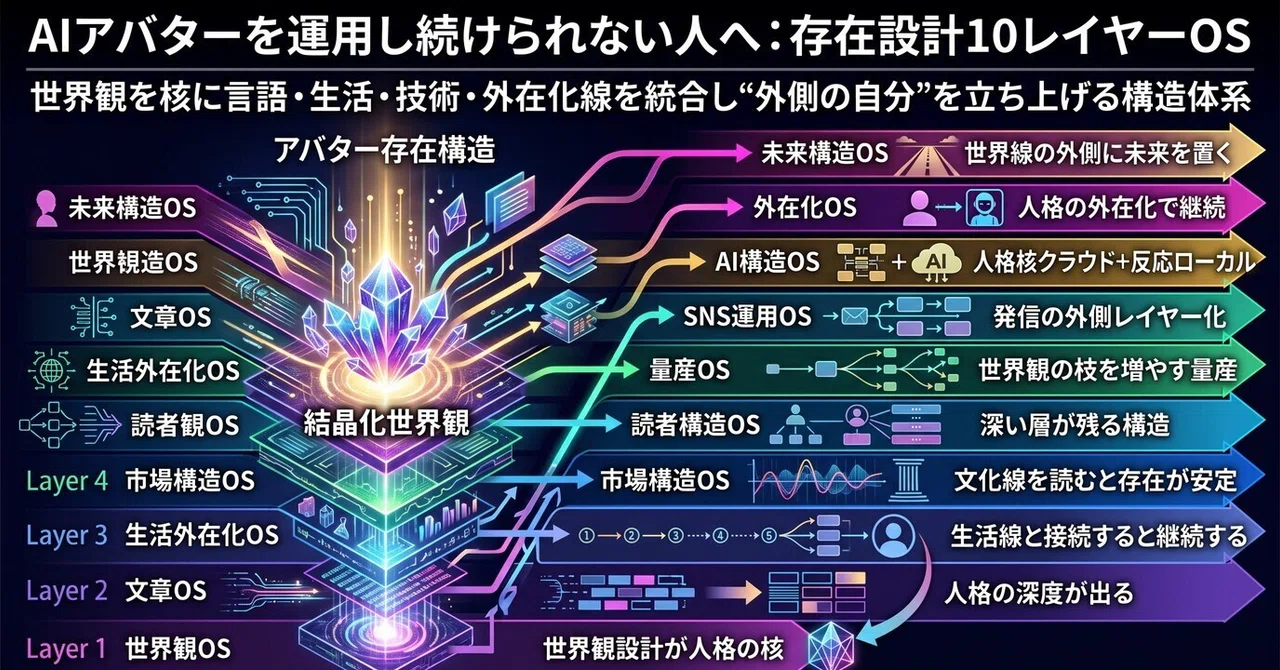 4998 For Those Who Cannot Sustain AI Avatar Operations: The 10-Layer ...