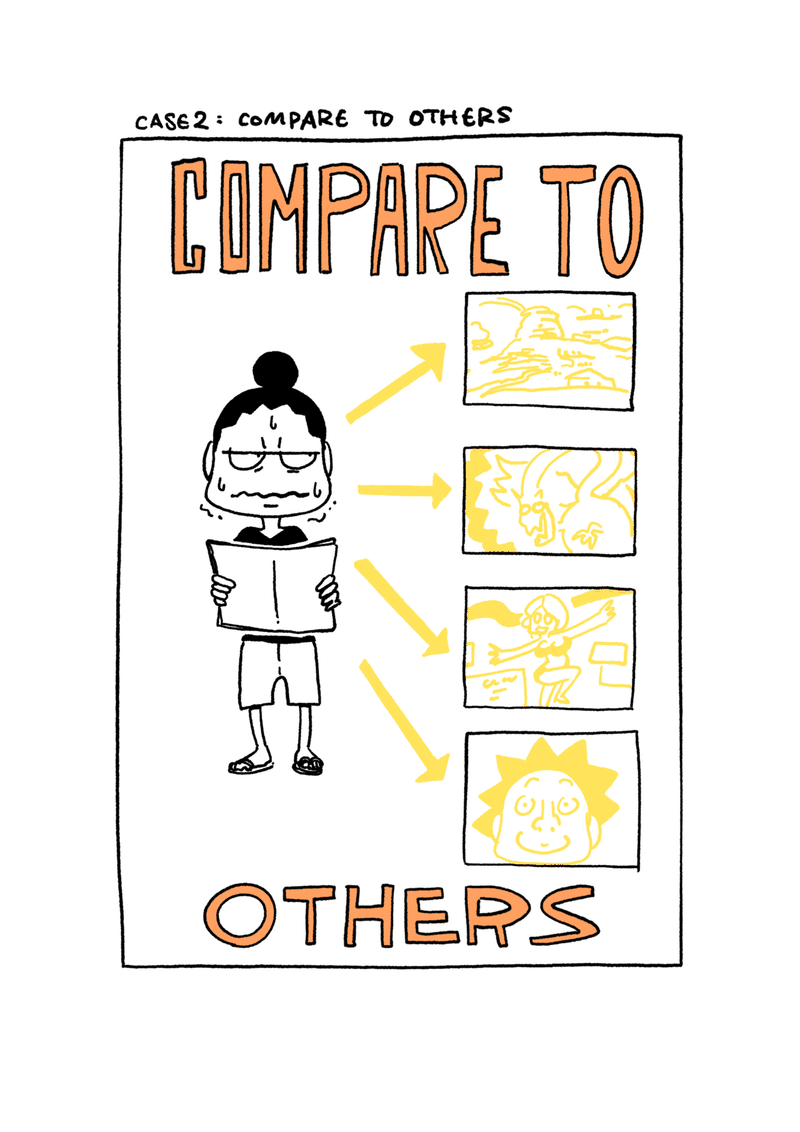 描けない人の処方箋第三回 他人と比べてしまう人への処方箋 旅する漫画家shimi43 Note 描けない人の処方箋第三回 他人と比べてしまう人への処方箋 旅する漫画家shimi43 Note