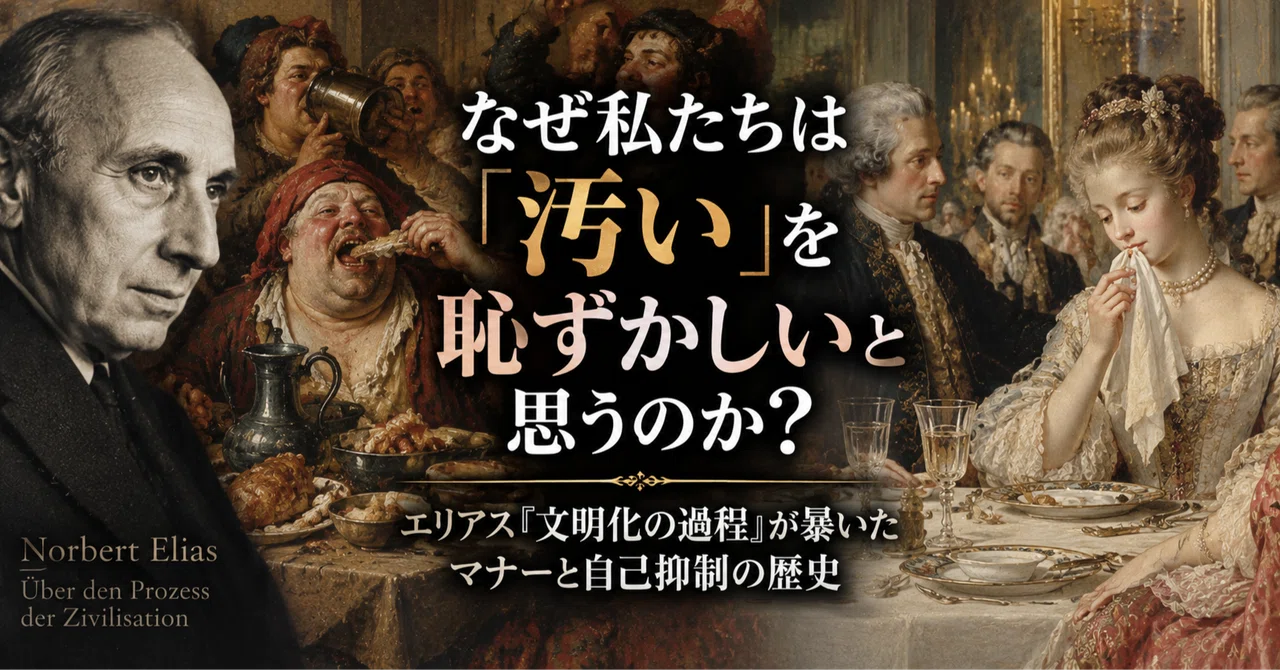 Why do we feel ashamed of being 'dirty'? The history of manners and ...