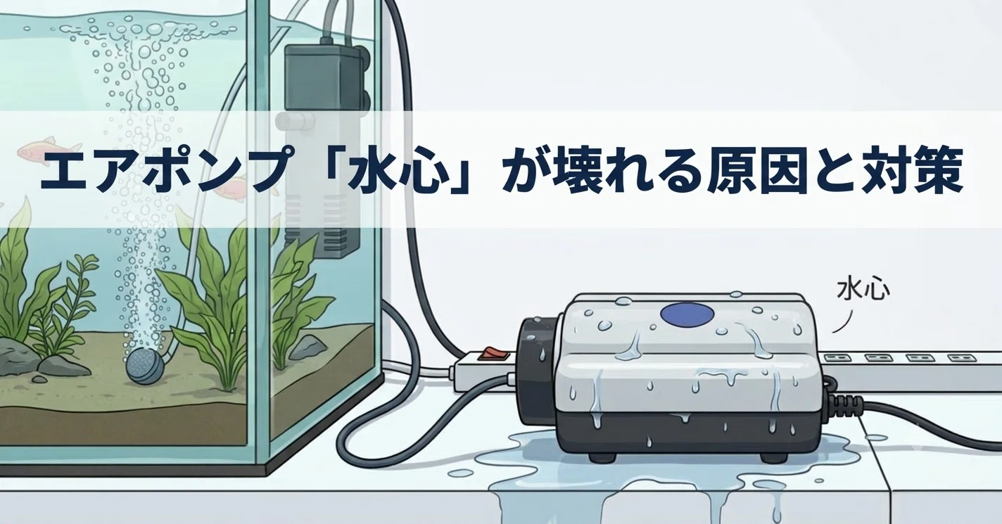 Causes and Countermeasures for 'Suishin' Air Pump Failure｜アクア
