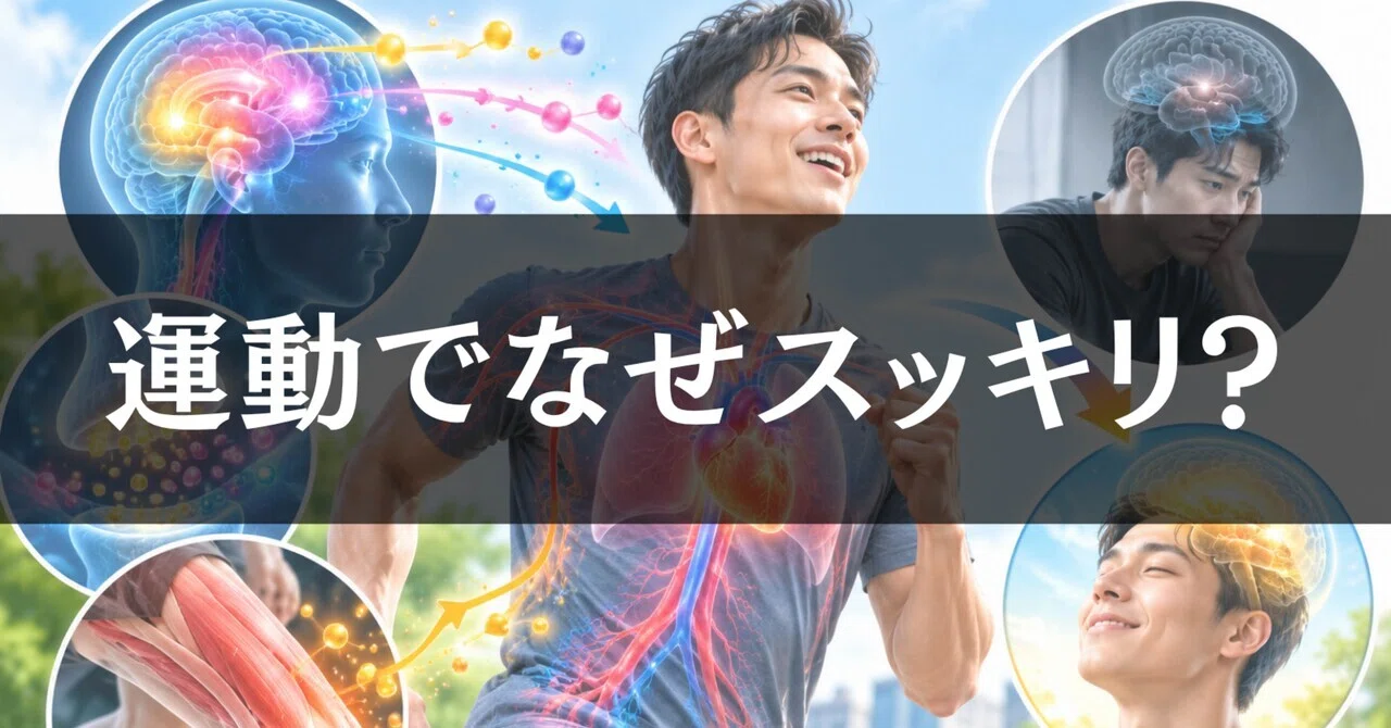 Why does exercise make you feel refreshed?｜春 尚吾 / Glück PersonalGYM