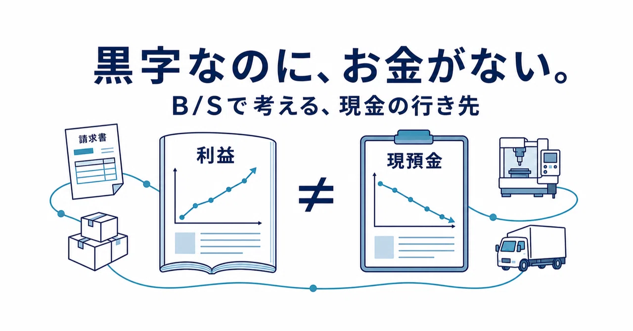 note初回記事『利益は出ているのに、お金がない』
