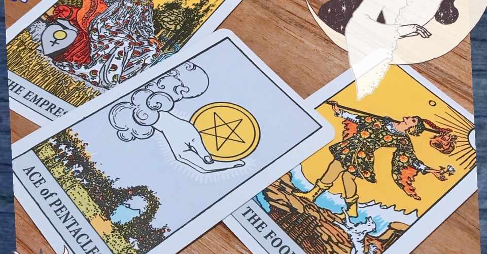 タロットカードと会話する女 川ばたりえ Note