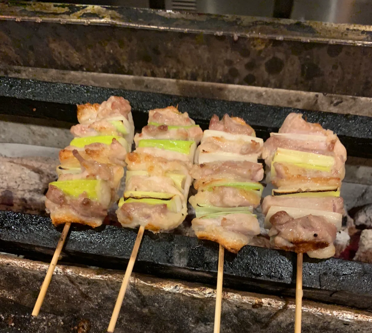 焼き台の特性 焼鳥 沼能 Note