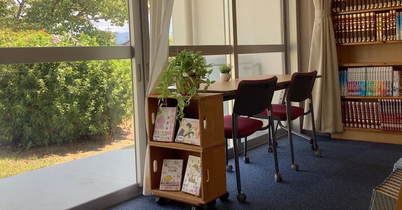 😸【貴志川高校】窓辺で過ごす自分だけの時間。貴志川高校図書館に「おひとりさまスペース」が新登場！