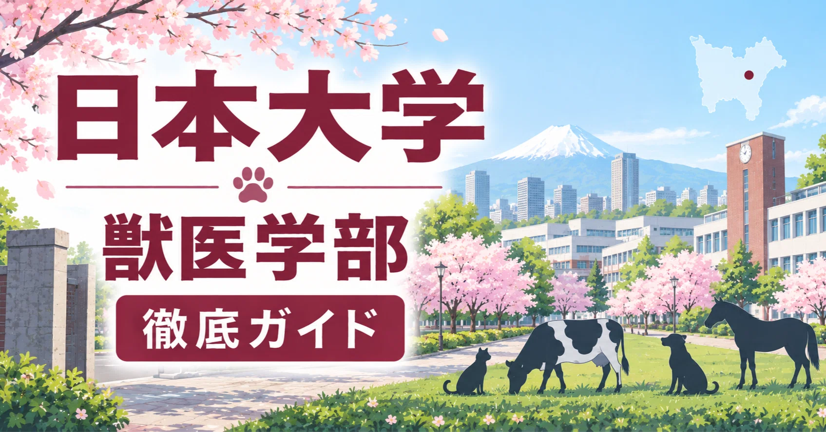 日本大学 生物資源科学部 獣医学科 日大 獣医学部ニュース：偏差値
