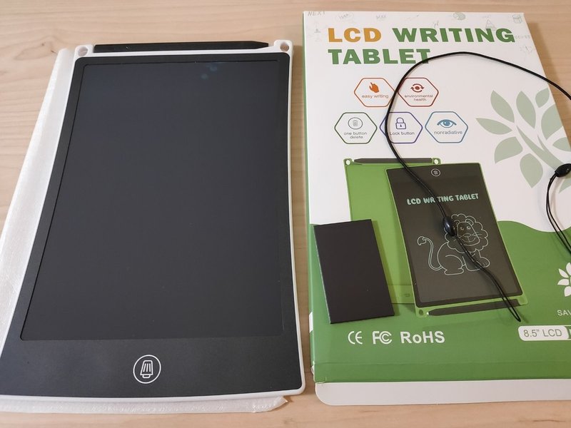 話題のデジタルメモ帳を買ってみたら 豆電池1つで約10万回書いて消去を繰り返せる凄いやつだった Mc Kurita Note
