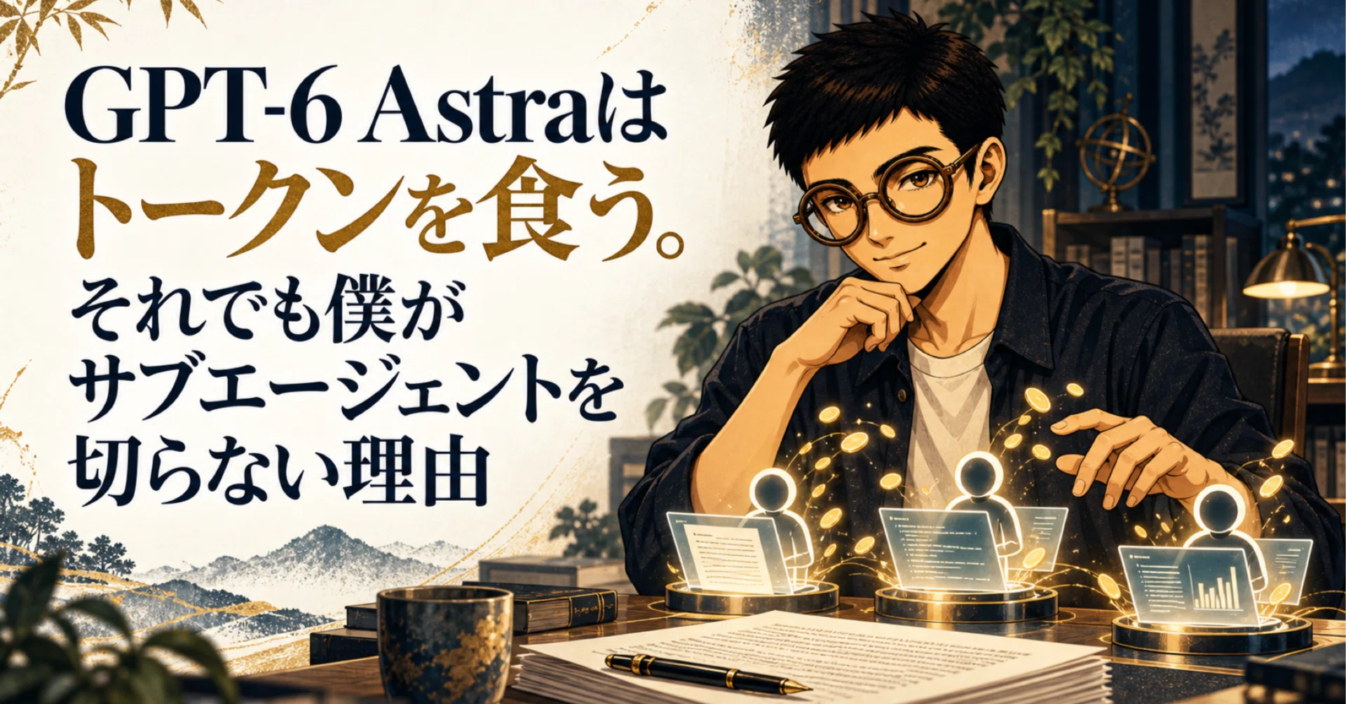 GPT-6 Astraはトークンを食う。それでも僕がサブエージェントを切ら