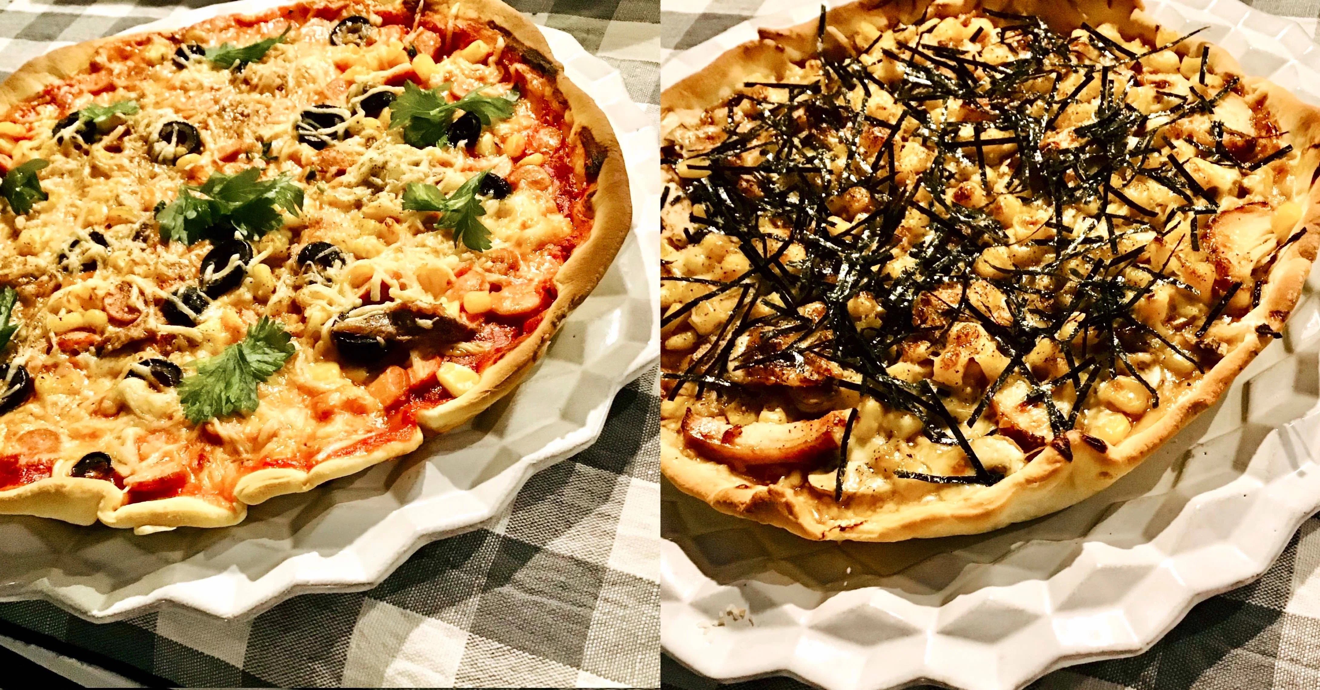 今宵は2人でホームパーティ〜自家製ふわ甘生地でミックス＆てり 