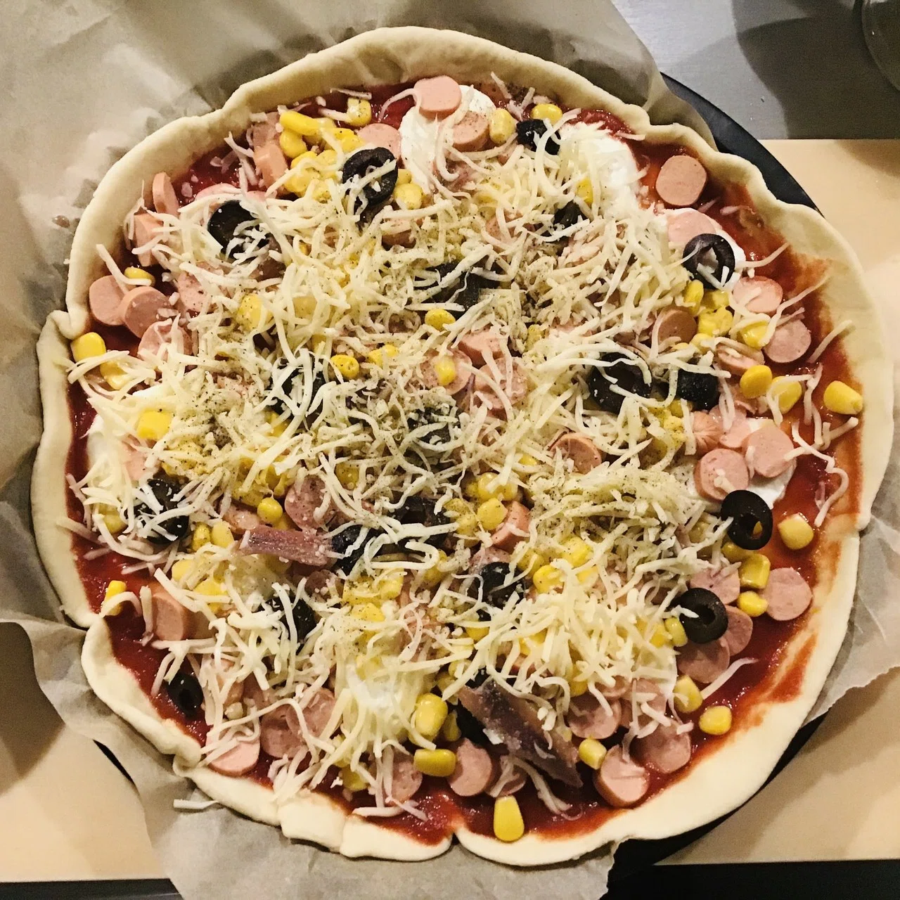 今宵は2人でホームパーティ〜自家製ふわ甘生地でミックス＆てり 