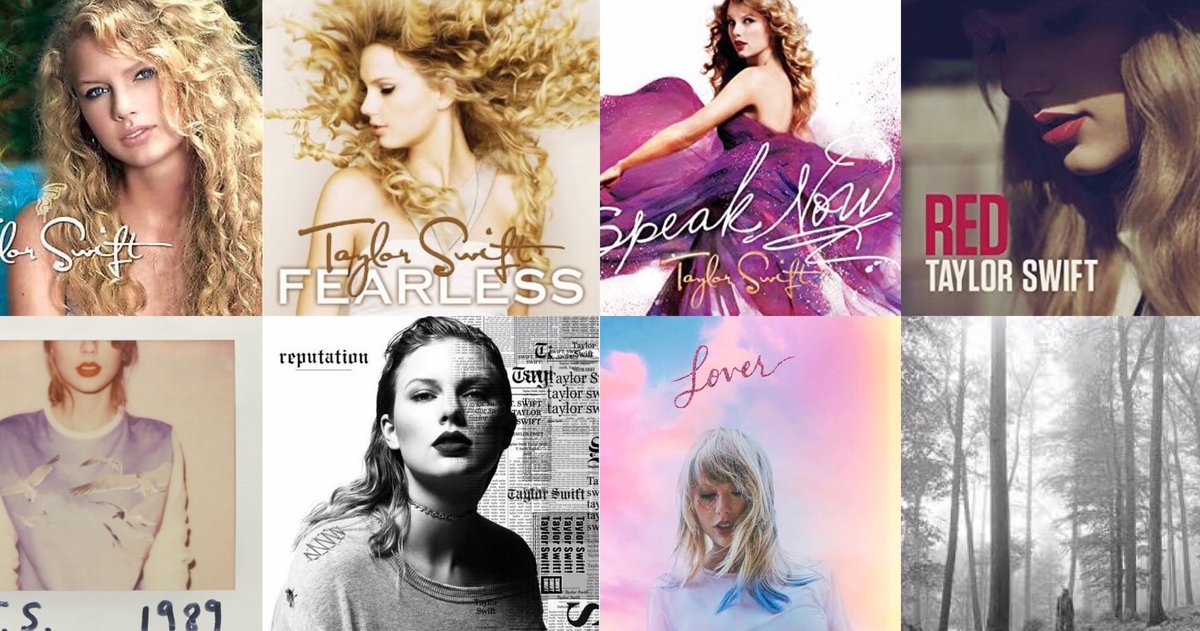 海外から輸入 Taylor テイラー・スウィフト＊【folklore】8種＊セット Swift 洋楽