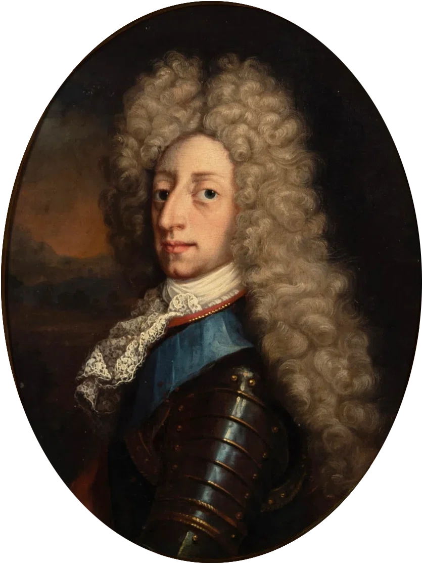 French School, 18th Century - Portrait of an Officer
