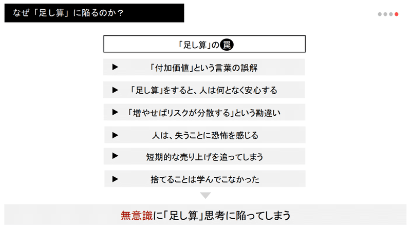 引き算する勇気 ４枚図解 ツミアゲ書店 Note