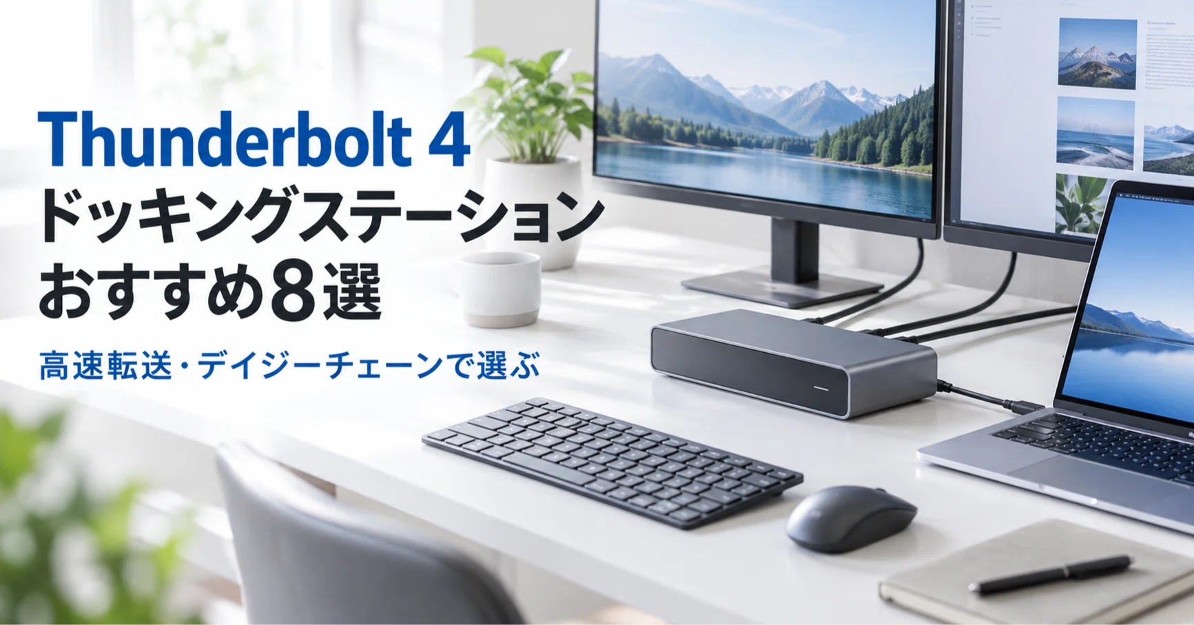 Thunderbolt4 ドッキングステーションのおすすめ8選 デイジーチェーン