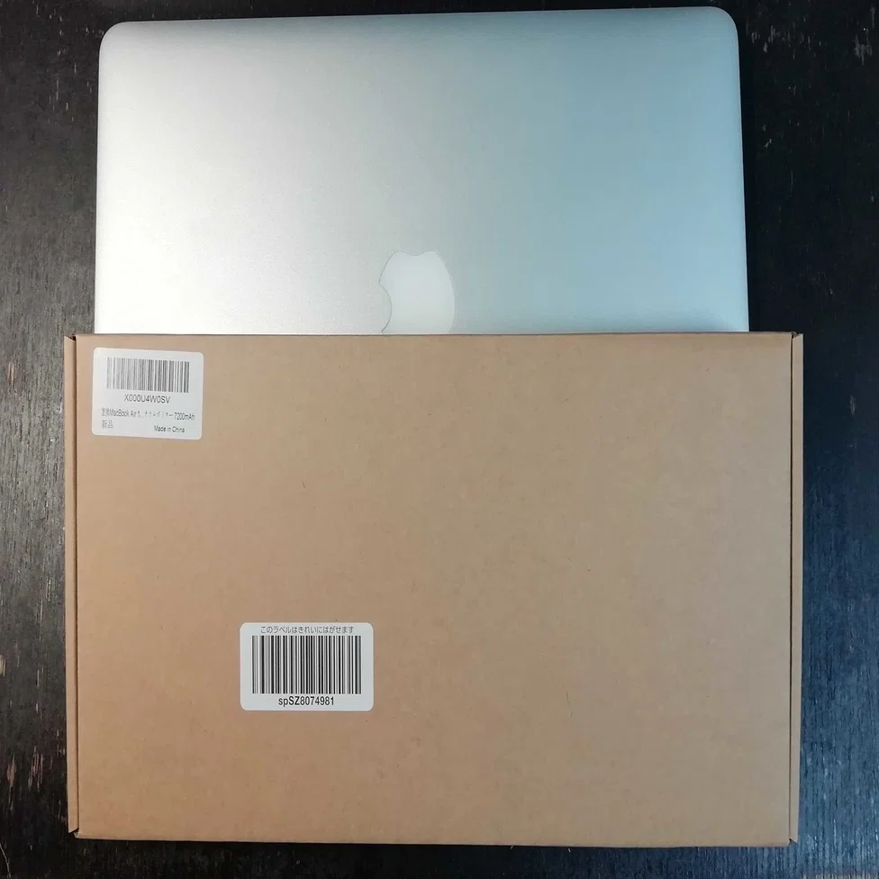 MacBook Air のバッテリー交換をしてみたよ (2014年モデル)｜sakaimo