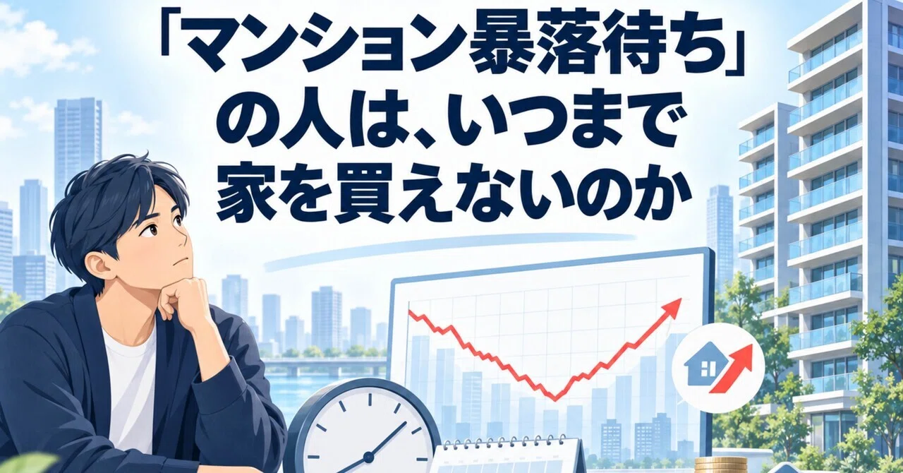マンション 暴落 待ち