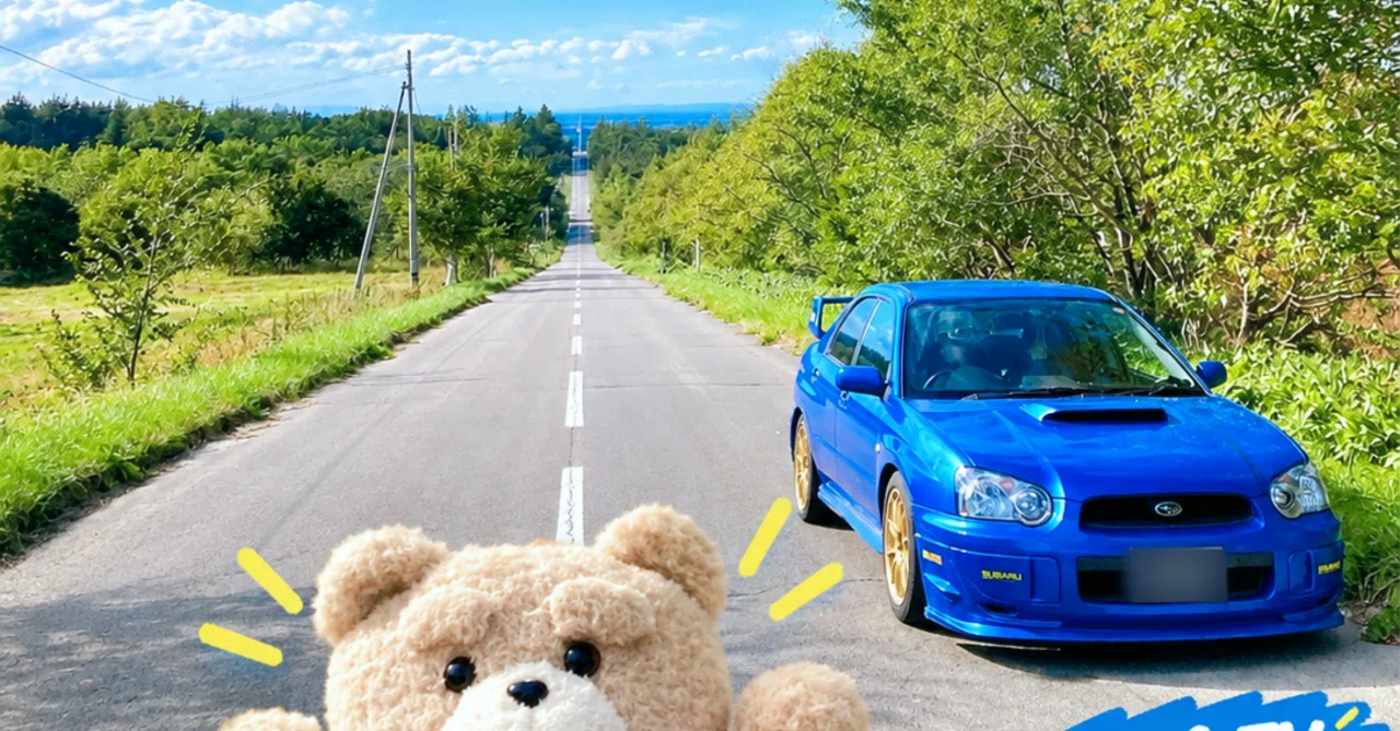 天に続く道　28kmのまっすぐな道　【人生で一度は走るべき、北海道ドライブ】