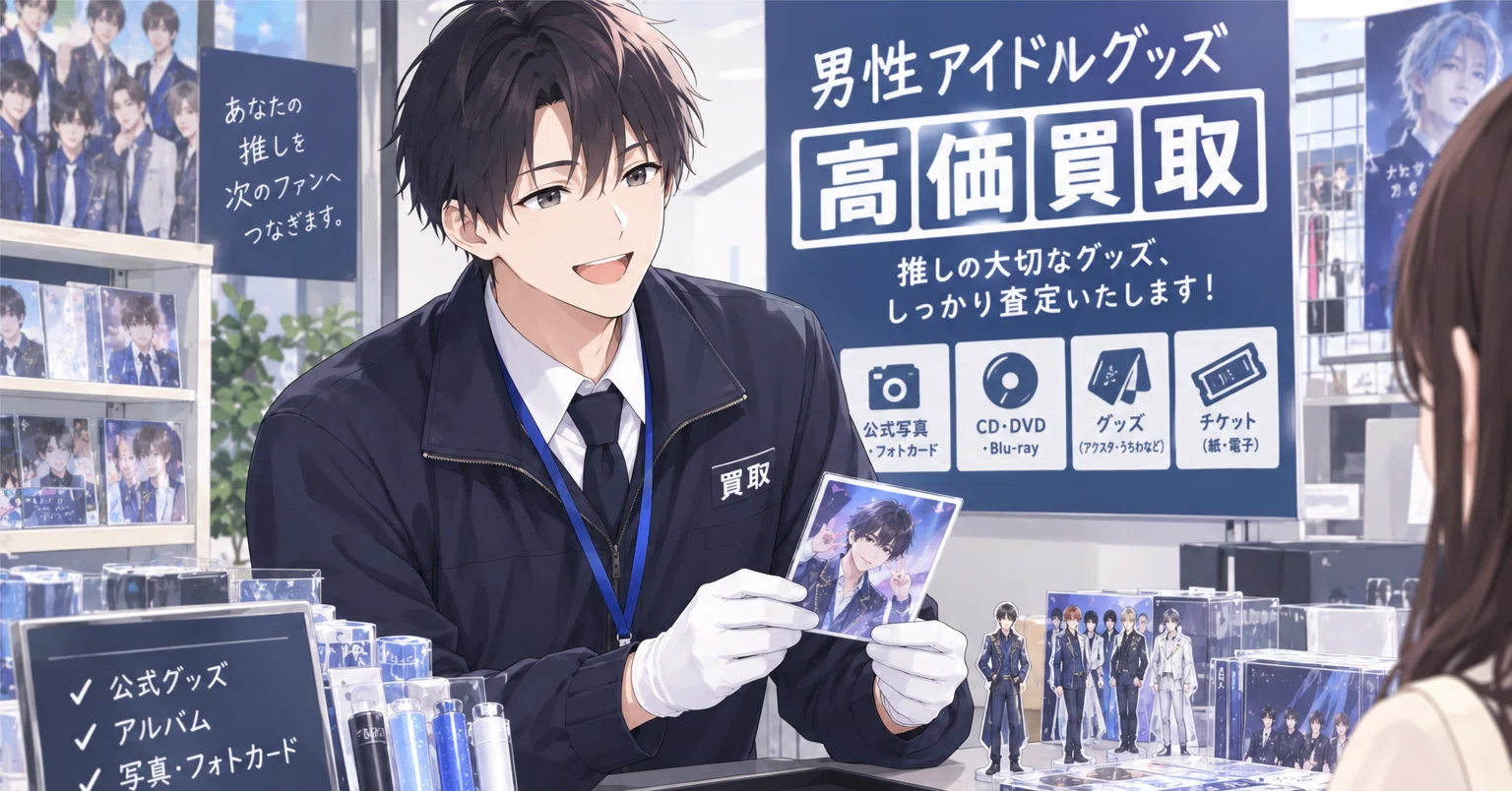 ジャニーズグッズを買取に出してみた！実際いくらになった？｜リズ