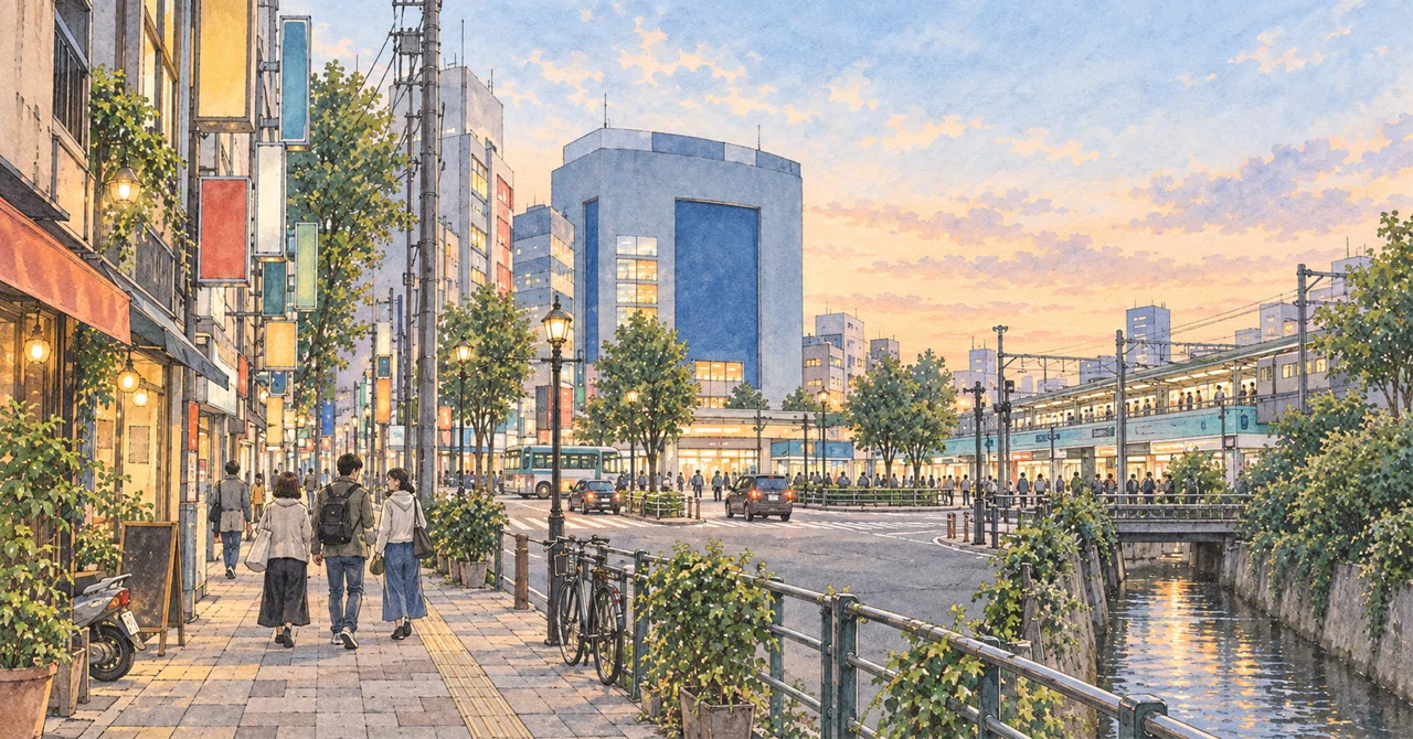 高田馬場の様子
