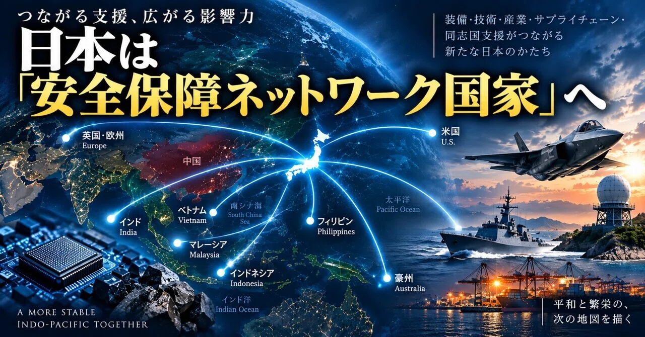 安全保障】日本は「安全保障ネットワーク国家」へ（2026.9.28）｜岡本